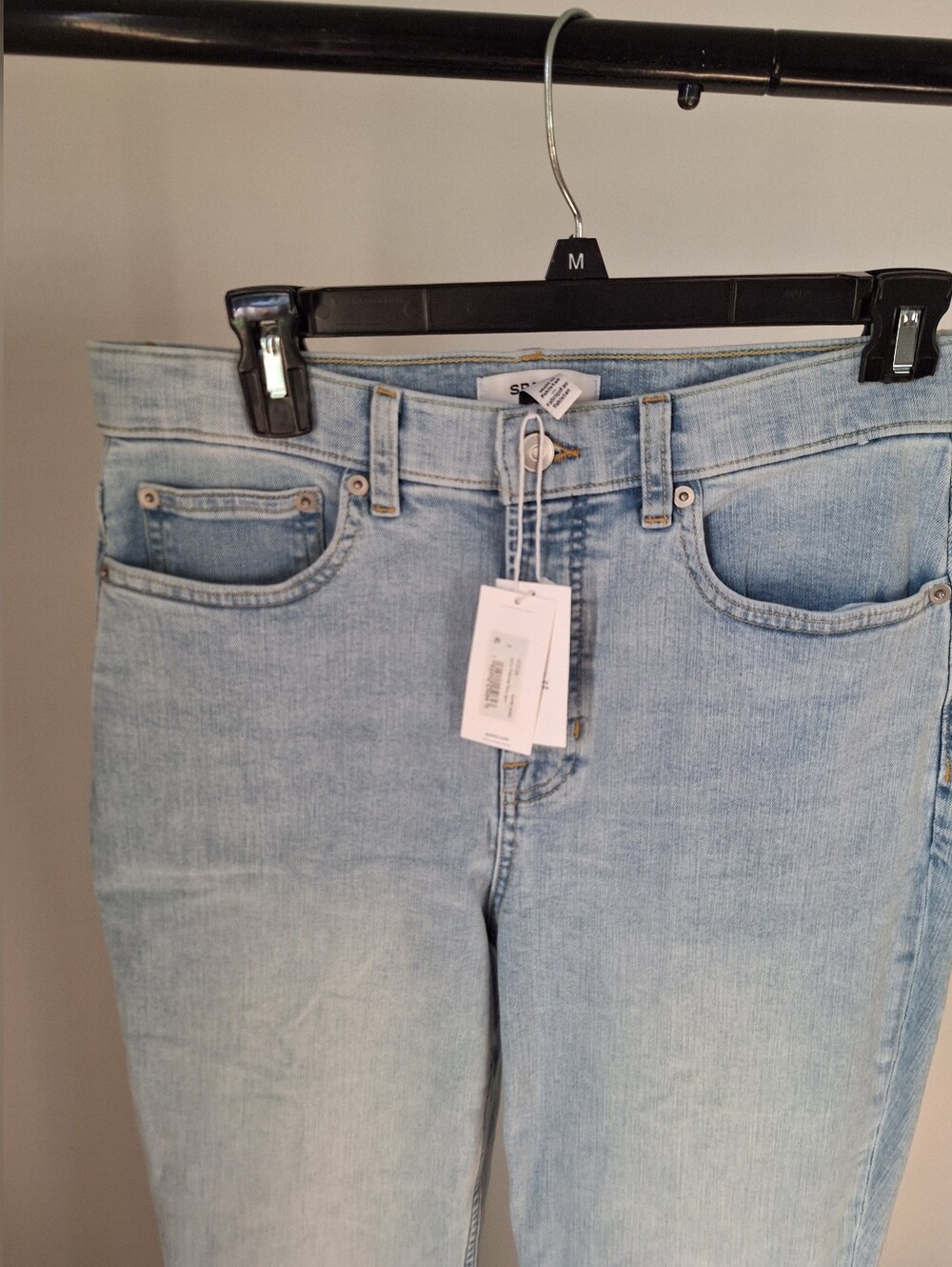 Spanx Lycra Fitsense Flare Jeans Turner Wash - Women Size 14 - Picture 5 of 11